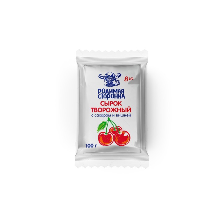 Сырок творожный с вишней 8% 1