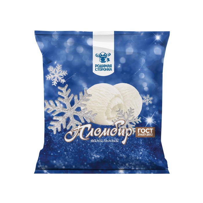 Пломбир ванильный 15% 900г 1