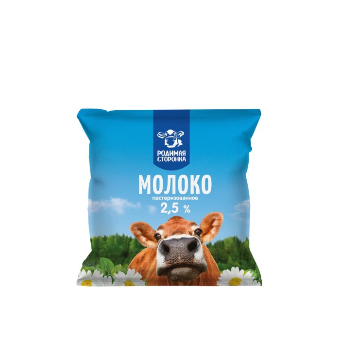 Молоко пастеризованное 2,5% 500 г 1