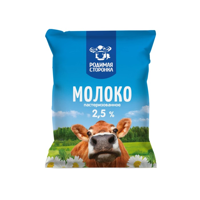 Молоко пастеризованное 2,5% 1000 мл 1