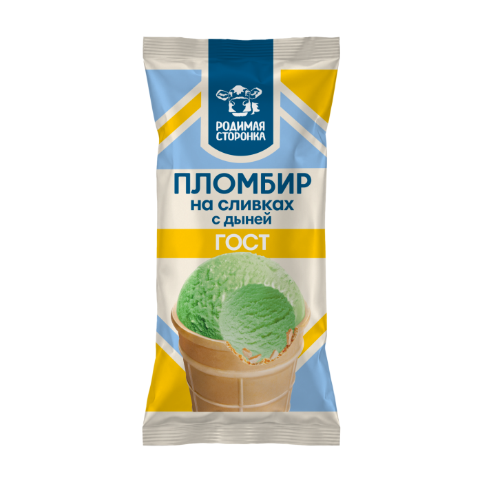Пломбир на сливках с дыней ГОСТ 1